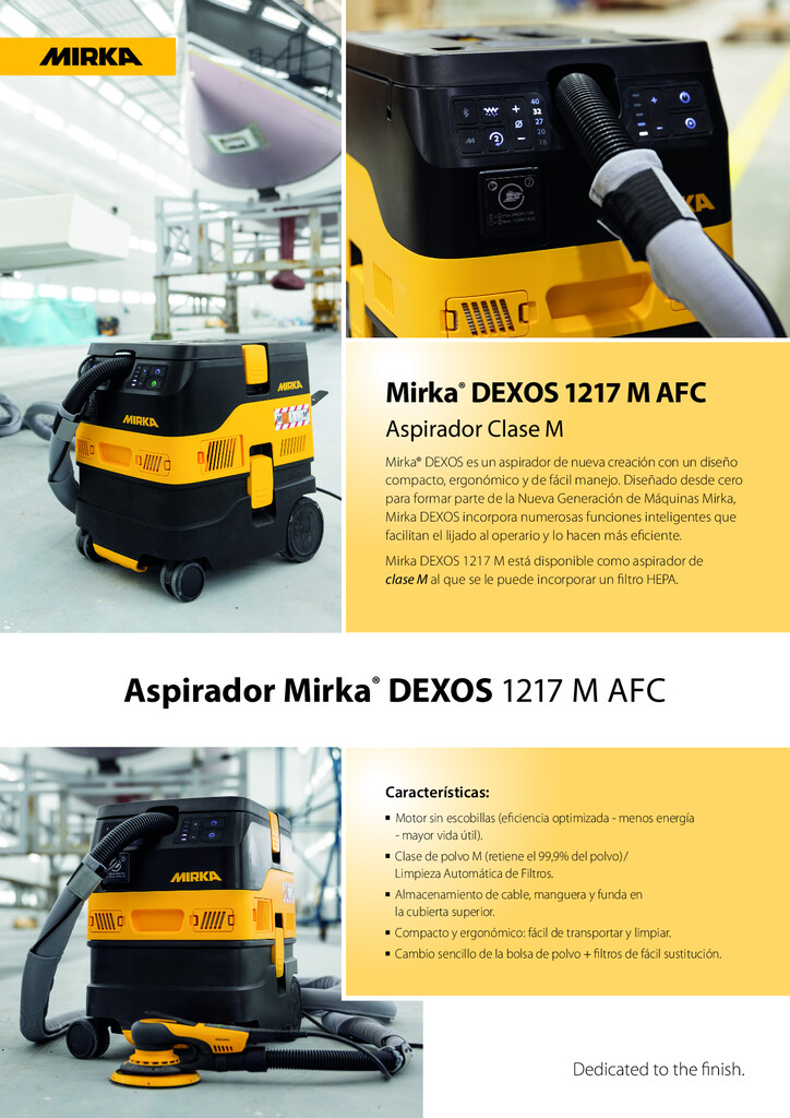 thumbnail of MIRKA – Aspirador DEXOS